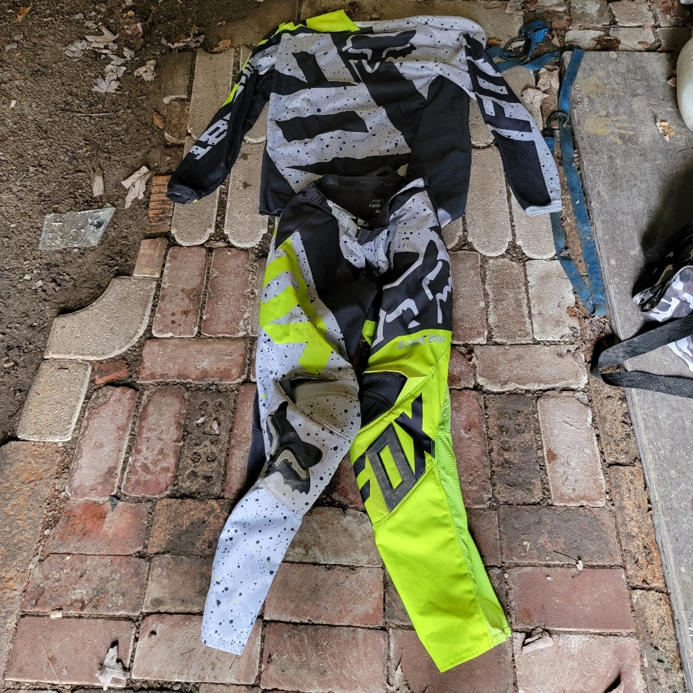 Fox Racing riding gear and boots